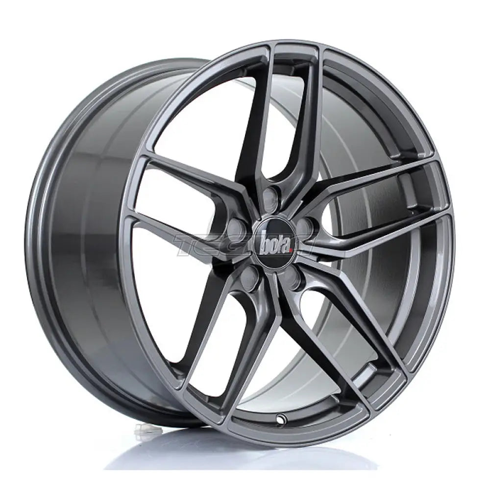 BOLA B11 Alloy Wheel 19x9.5 5x118 ET25 To 45 72.6mm CB Light Gunmetal