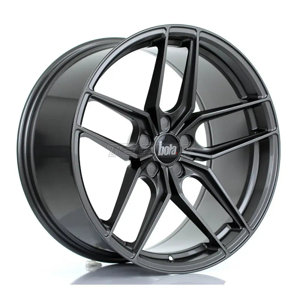 BOLA B11 Alloy Wheel 20x10 5x114 ET20 To 45 72.6mm CB Light Gunmetal