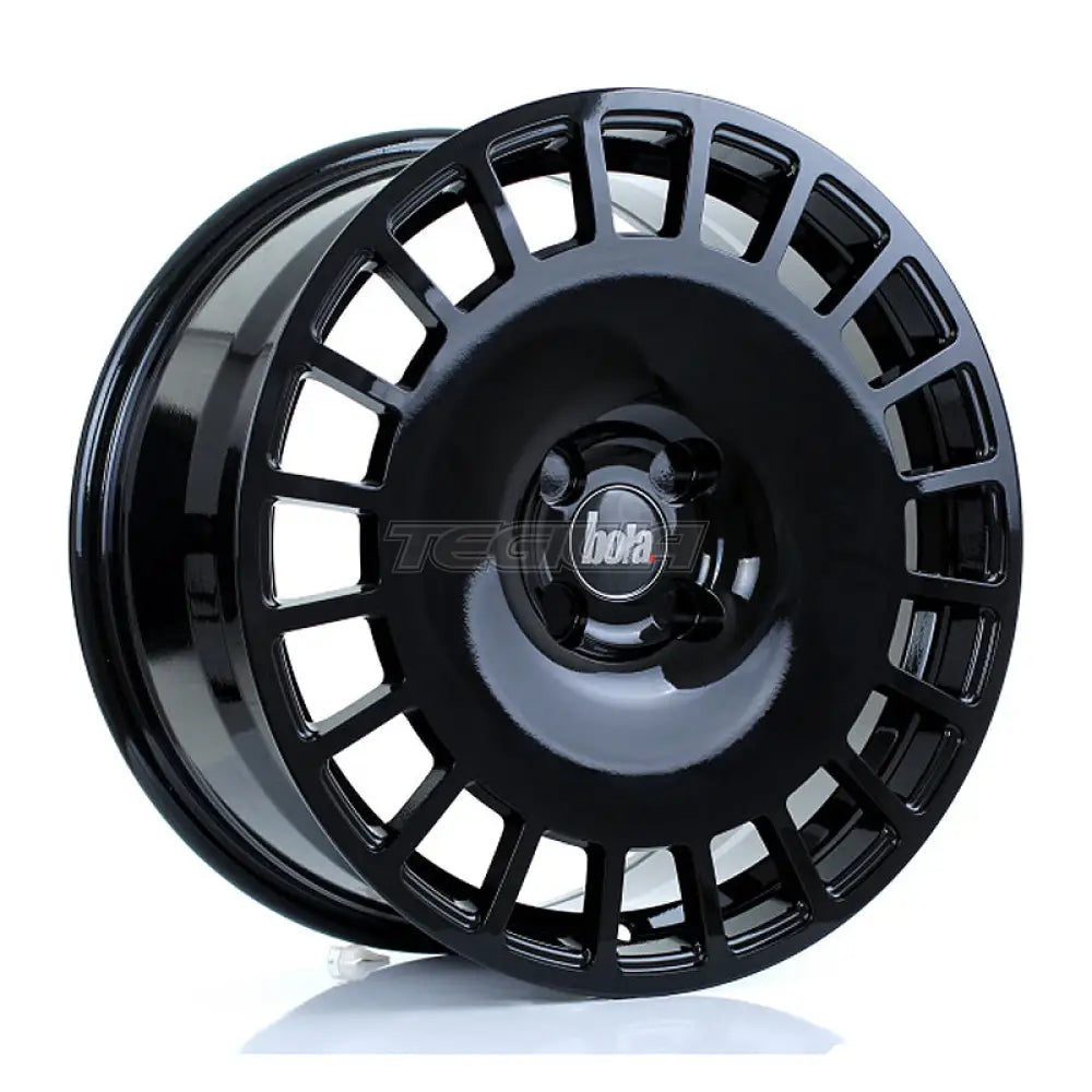 BOLA B12 Alloy Wheel 17x8 5x105 ET30 To 45 72.6mm CB Gloss Black