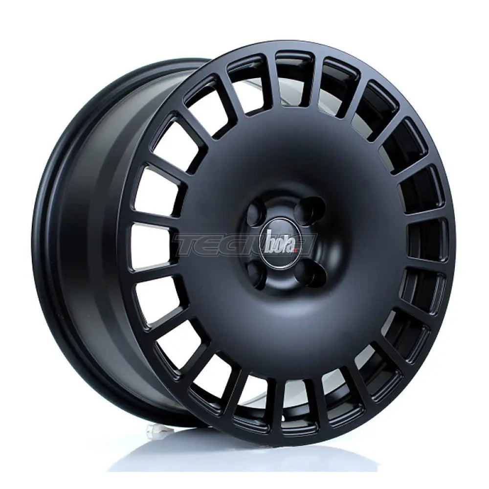 BOLA B12 Alloy Wheel 17x8 5x105 ET30 To 45 72.6mm CB Matt Black