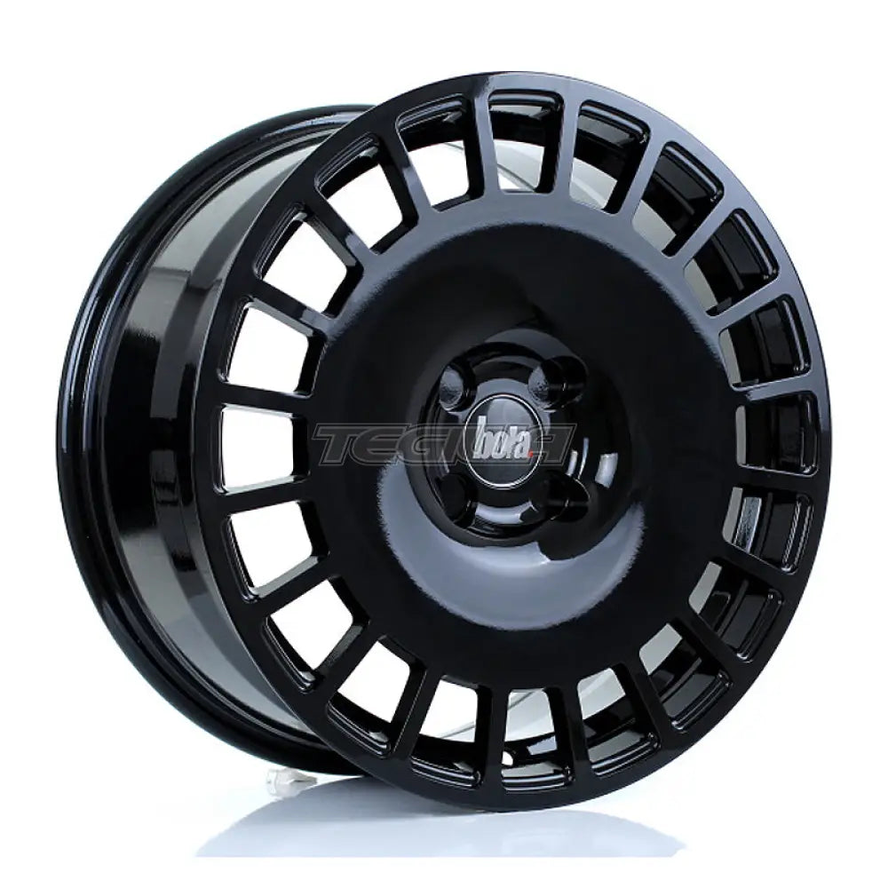 BOLA B12 Alloy Wheel 17x8 5x118 ET30 To 45 72.6mm CB Gloss Black