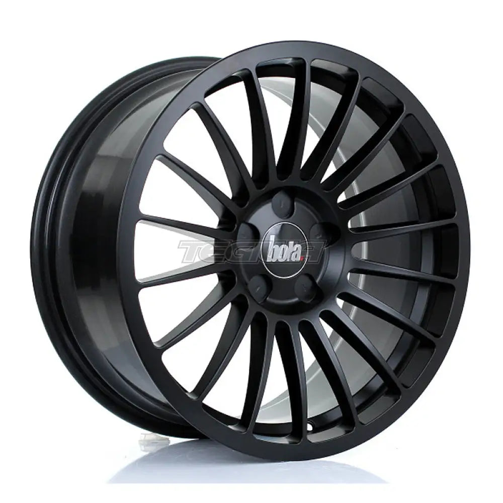 BOLA B14 Alloy Wheel 18x8.5 5x100 ET30 To 45 72.6mm CB Matt Black