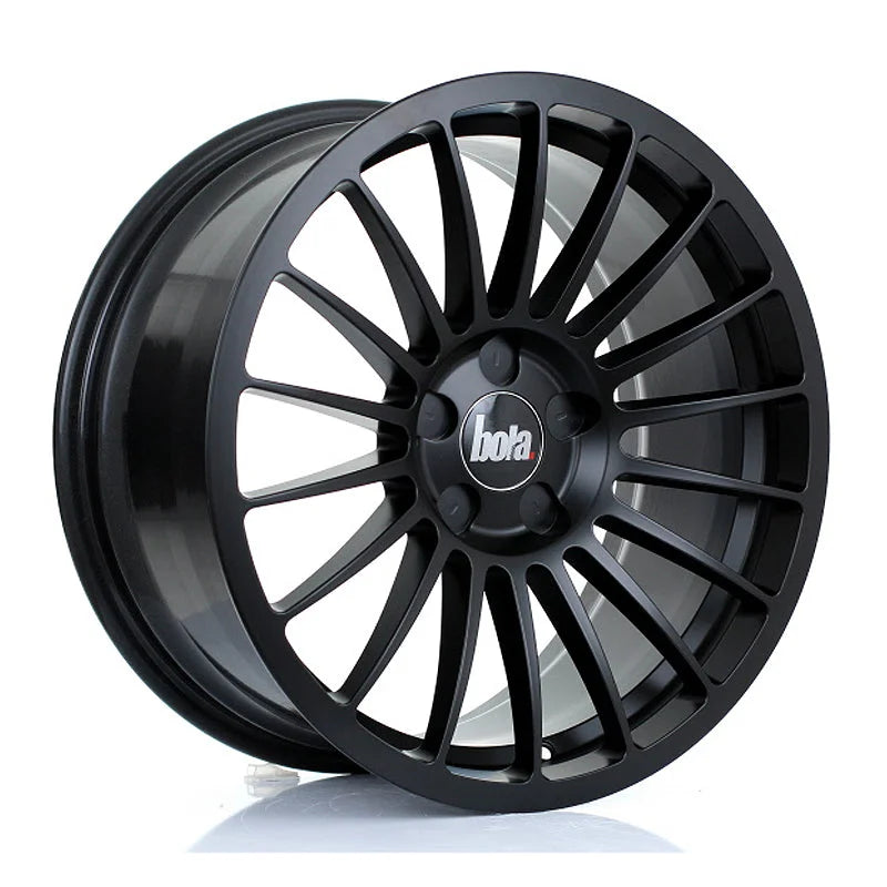 BOLA B14 Alloy Wheel 18x8.5 5x112 ET30 To 45 72.6mm CB Matt Black