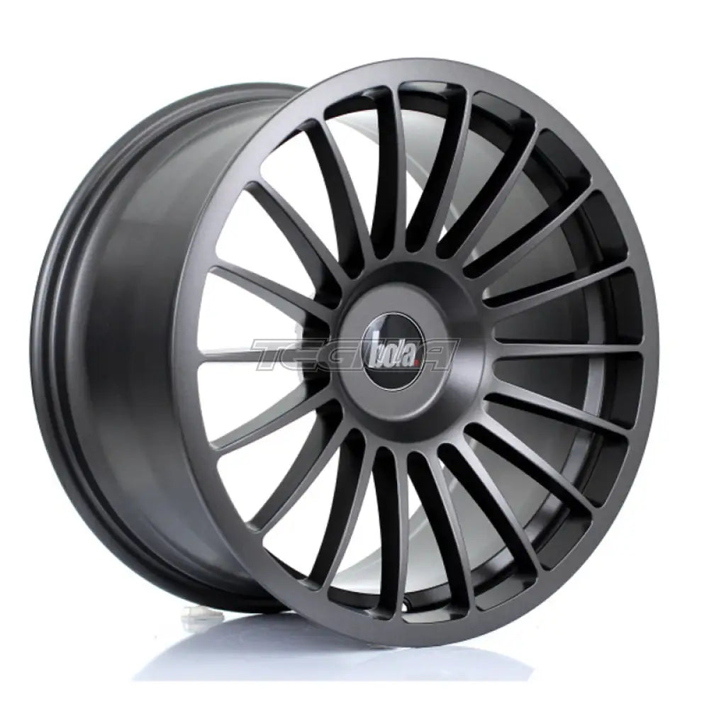 BOLA B14 Alloy Wheel 18x9.5 5x118 ET30 To 45 72.6mm CB Matt Gunmetal