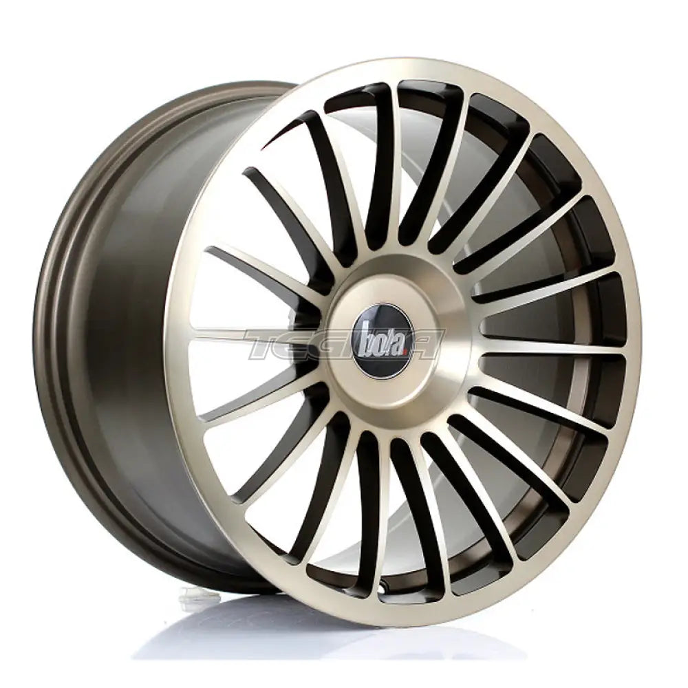 BOLA B14 Alloy Wheel 18x9.5 5x120.65 ET30 To 45 72.6mm CB Hyper Bronze