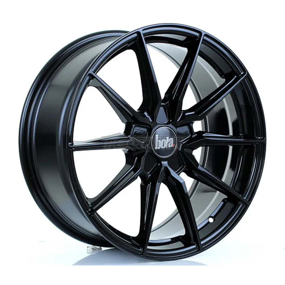 BOLA B16 Alloy Wheel 19x8.5 5x127 ET25 To 45 72.6mm CB Gloss Black