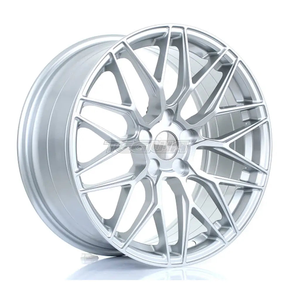 BOLA B17 Alloy Wheel 18x8.5 5x120.65 ET25 To 45 72.6mm CB Crystal Silver