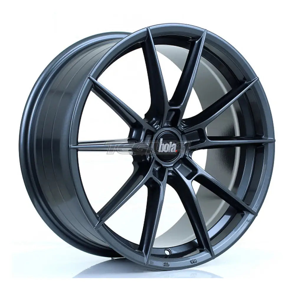 BOLA B19 Alloy Wheel 18x8 5x108 ET35 To 45 72.6mm CB Gloss Gunmetal
