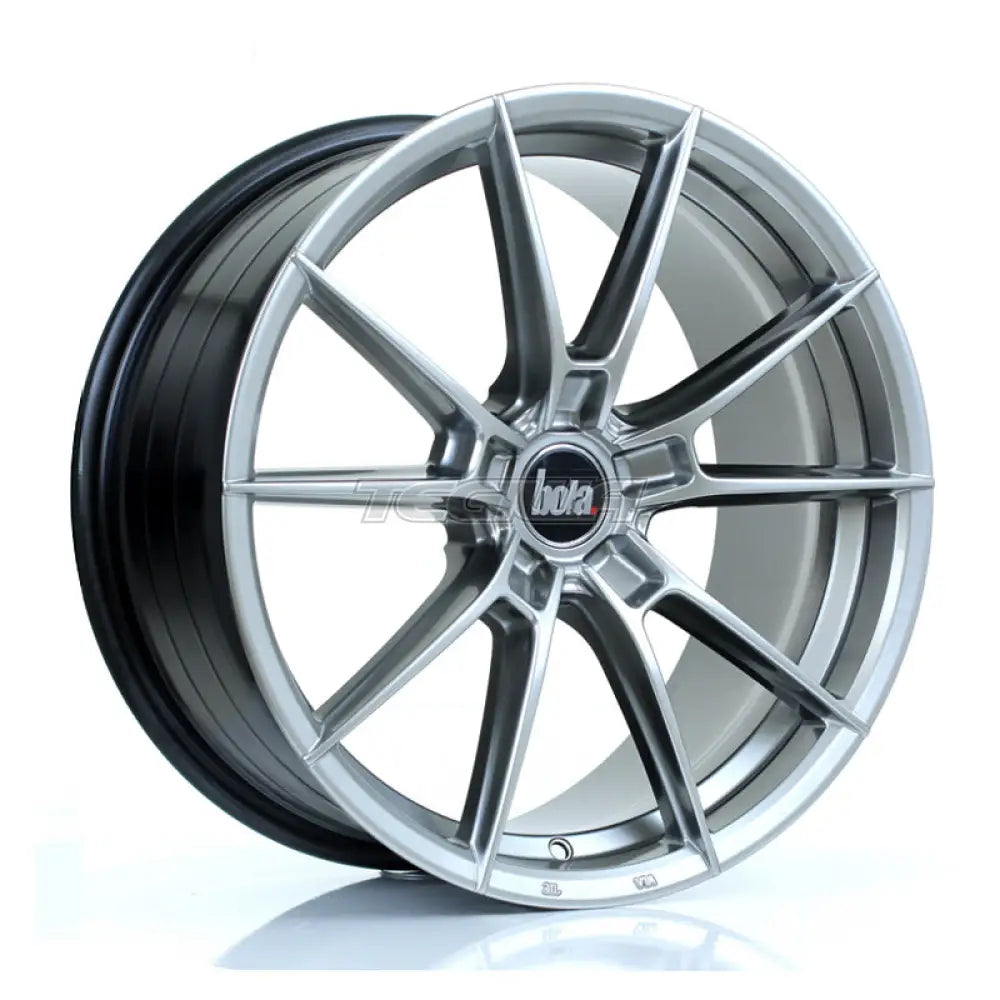 BOLA B19 Alloy Wheel 18x8 5x120 ET35 To 45 72.6mm CB Hyper Black