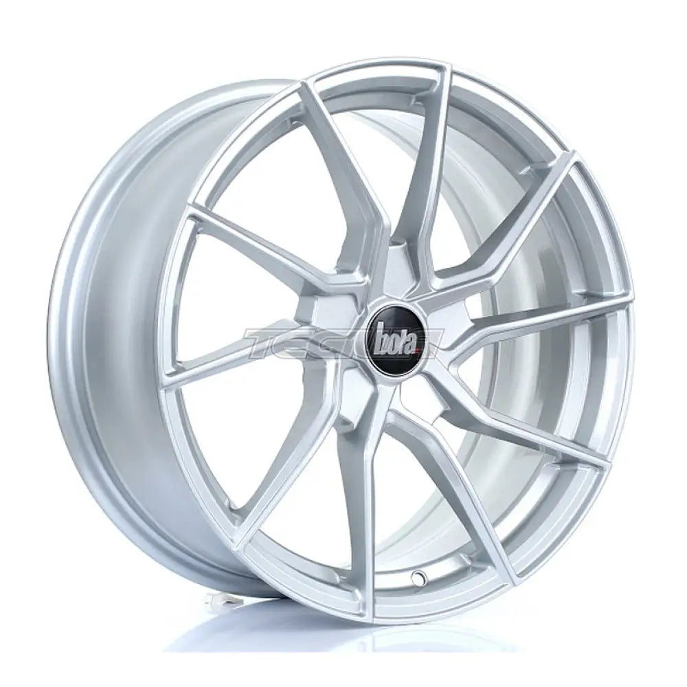 BOLA B25 Alloy Wheel 17x7.5 5x105 ET40 To 45 72.6mm CB Crystal Silver