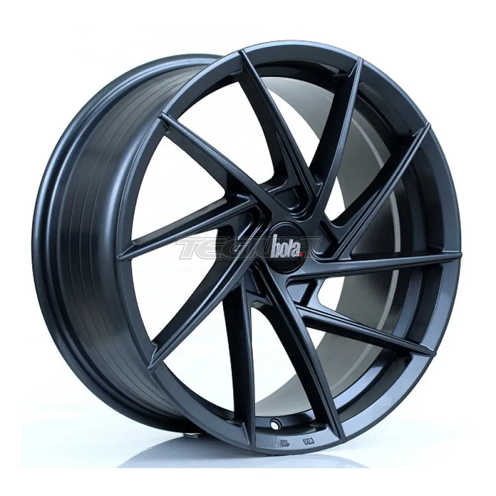 BOLA B26 Alloy Wheel 18x8 5x112 ET40 To 45 72.6mm CB Gloss Gunmetal
