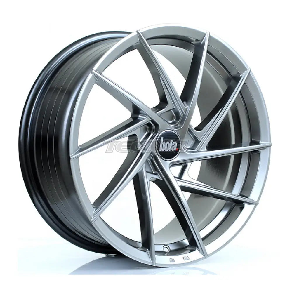 BOLA B26 Alloy Wheel 18x8 5x118 ET40 To 45 72.6mm CB Hyper Black