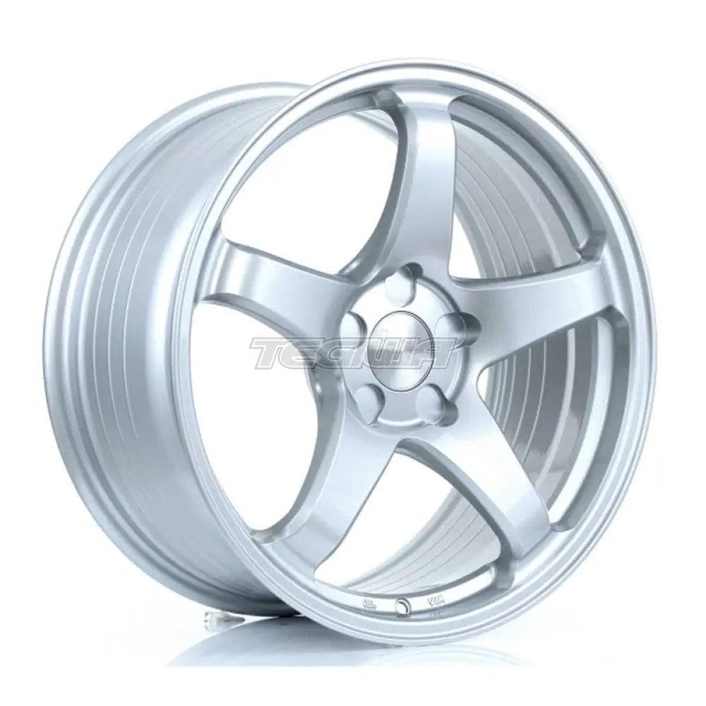 BOLA B2R Alloy Wheel 18x8.5 5x108 ET40 To 45 72.6mm CB Crystal Silver