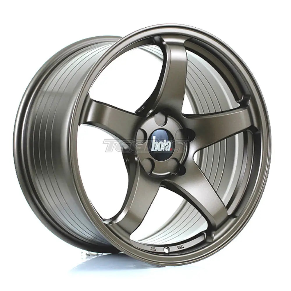 BOLA B2R Alloy Wheel 18x9.5 5x127 ET30 To 45 72.6mm CB Matt Bronze