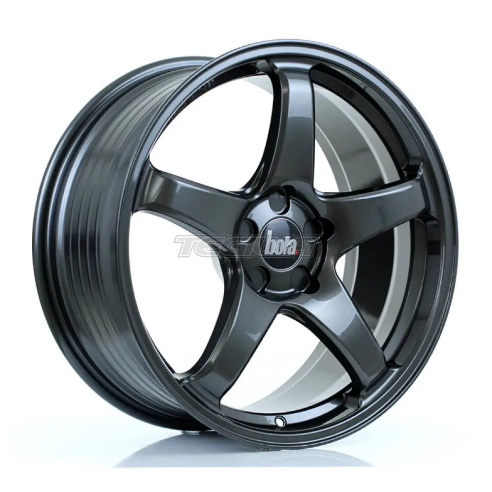 BOLA B2R Alloy Wheel 19x8.5 5x105 ET25 To 45 72.6mm CB Gloss Gunmetal