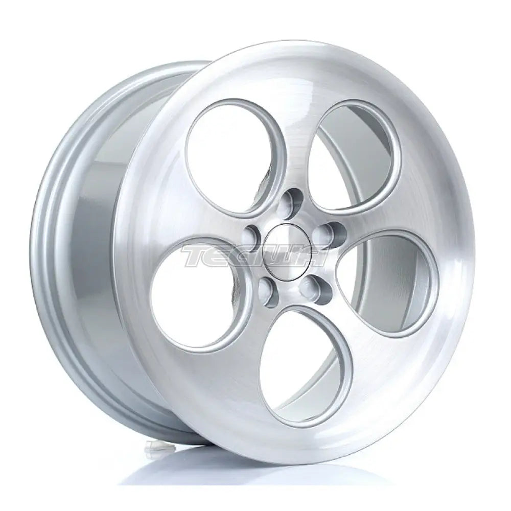 BOLA B5 Alloy Wheel 18x8.5 5x105 ET40 To 45 72.6mm CB Silver Brushed Polished Face