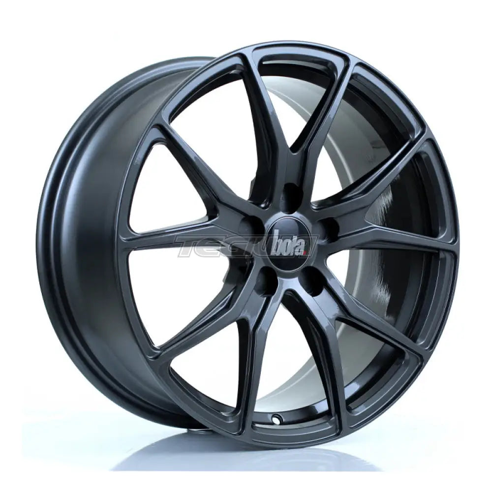BOLA B6 Alloy Wheel 18x8 5x115 ET30 To 45 72.6mm CB Gloss Gunmetal