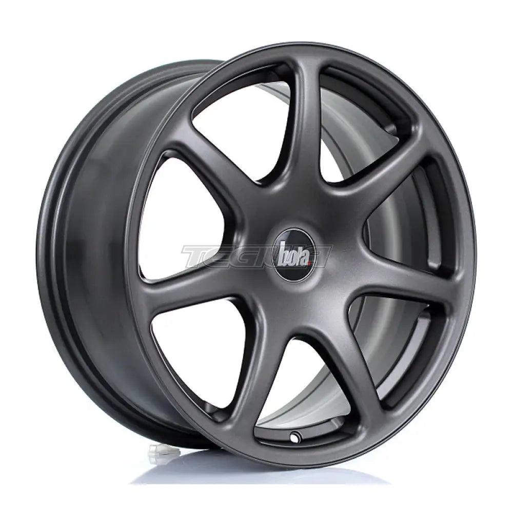 BOLA B7 Alloy Wheel 17x7.5 5x128 ET40 To 45 72.6mm CB Matt Gunmetal