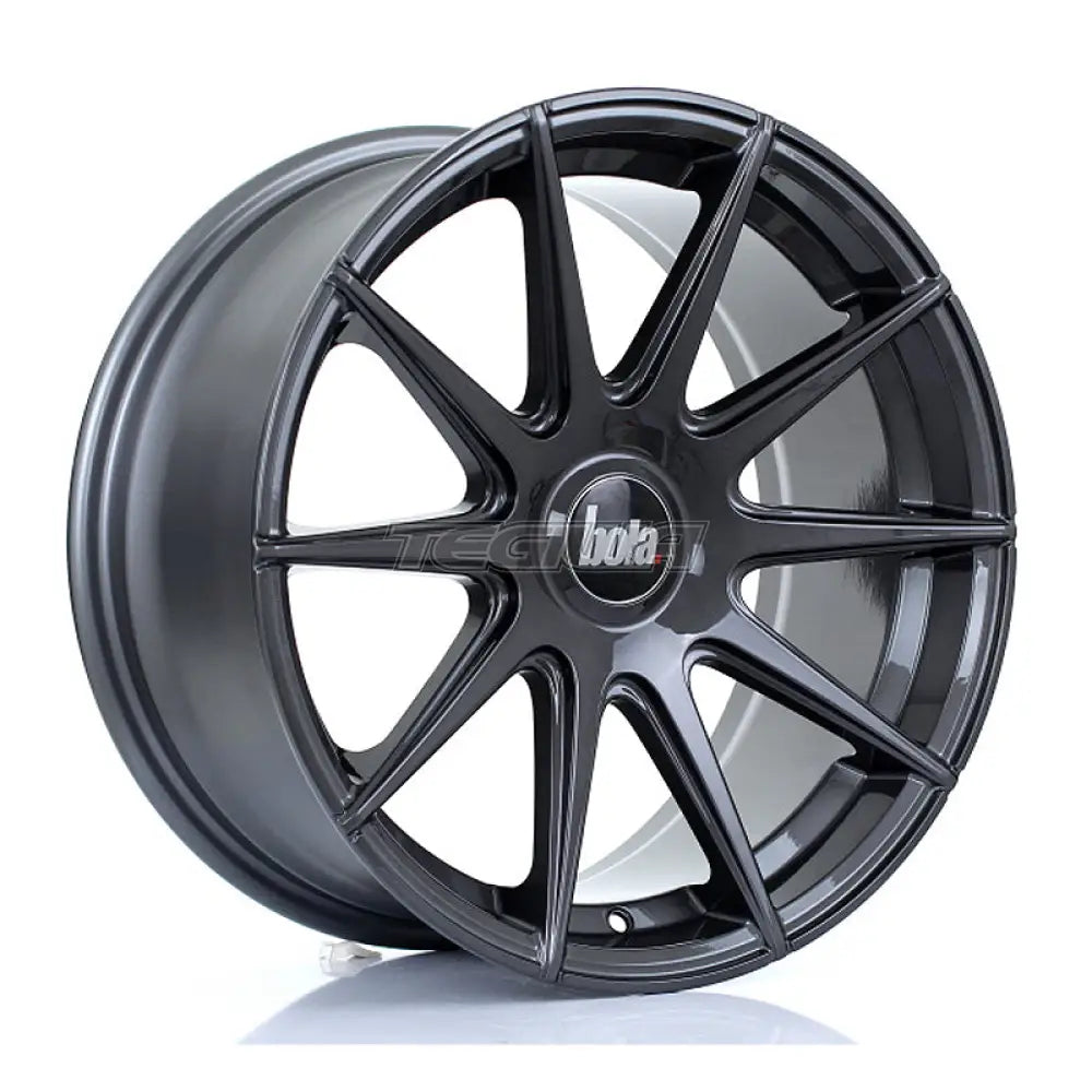 BOLA CSR Alloy Wheel 17x8 5x115 ET35 To 45 72.6mm CB Gloss Gunmetal