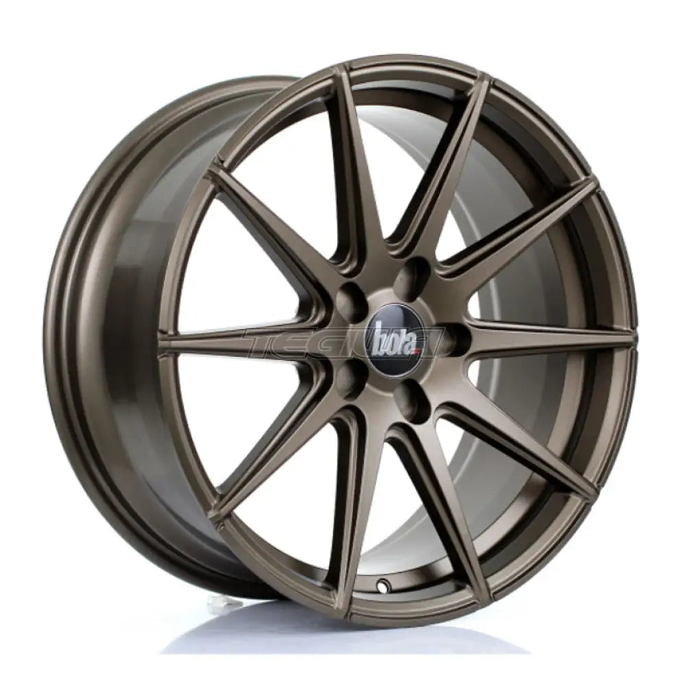 BOLA CSR Alloy Wheel 19x8.25 ET40 TO 45 5x118 Matt Gunmetal 72.6mm CB