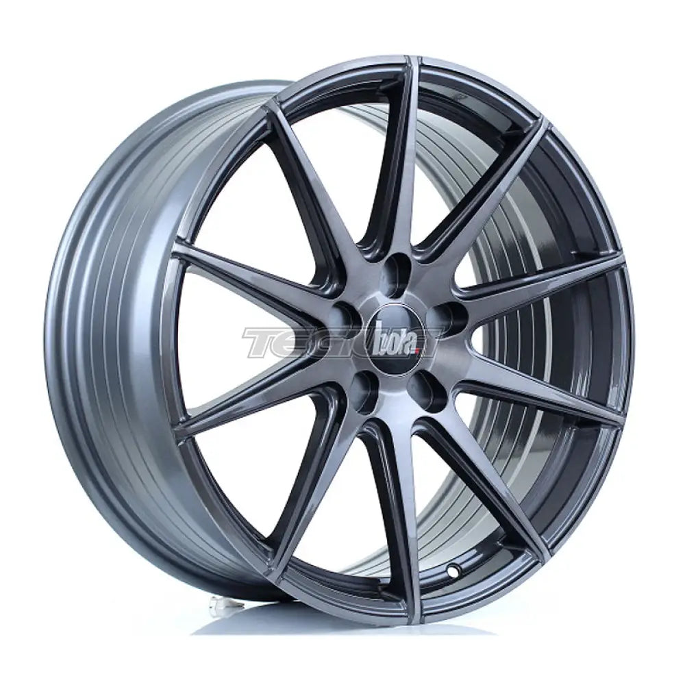 BOLA CSR Alloy Wheel 19x8.5 5x114 ET25 To 45 72.6mm CB Titanium Brushed