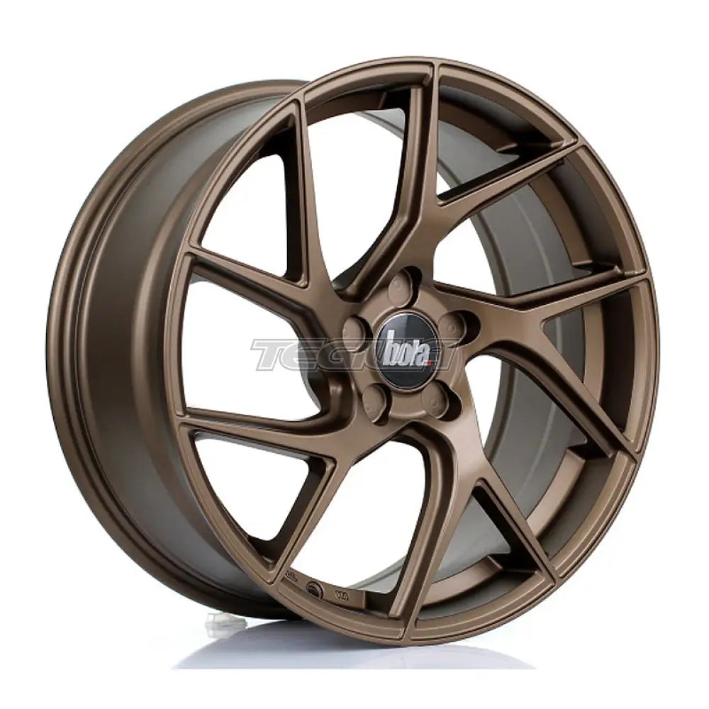 BOLA FLA Alloy Wheel 19x8.5 5x110 ET20 To 58 72.6mm CB Matt Bronze