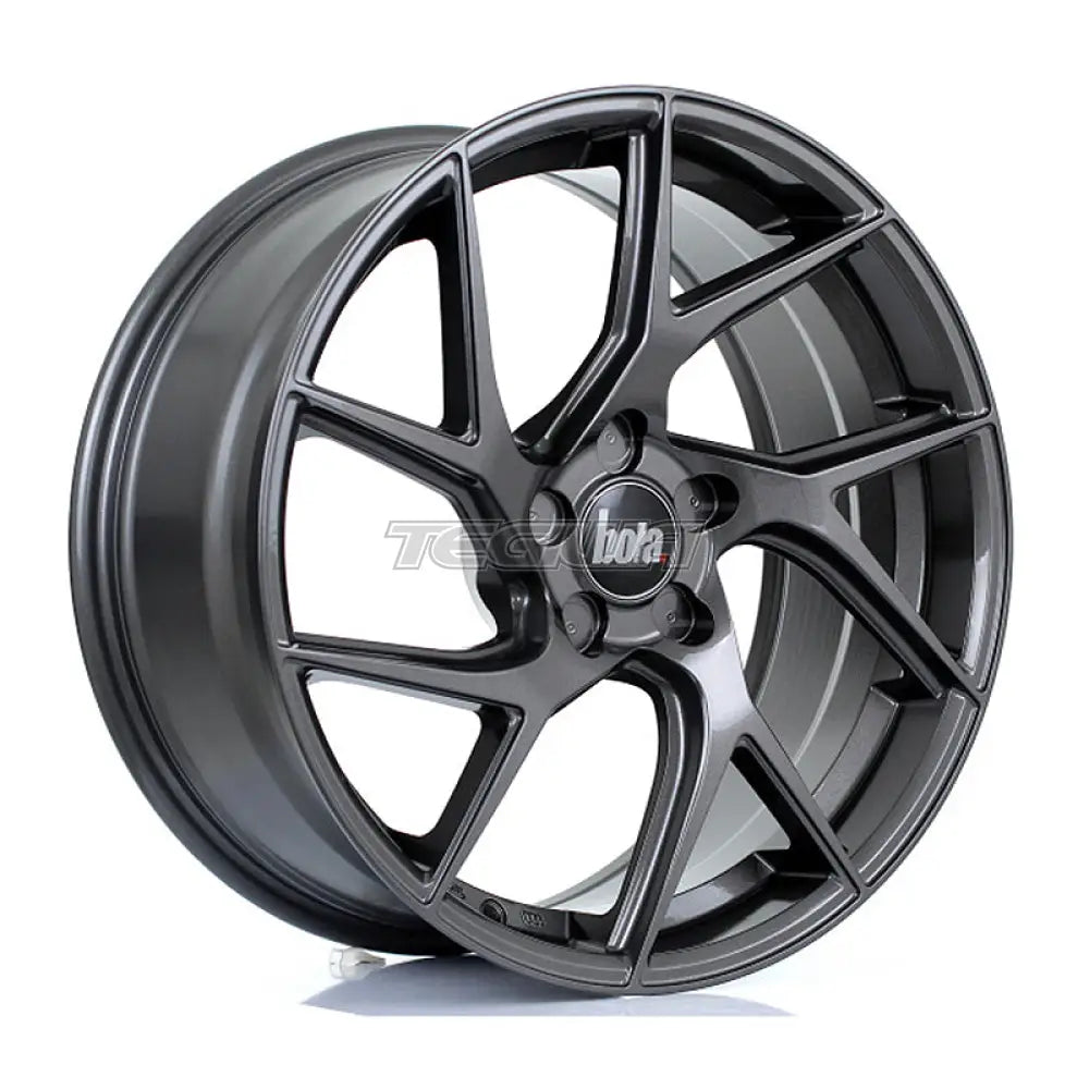 BOLA FLA Alloy Wheel 19x8.5 5x118 ET20 To 58 72.6mm CB Gloss Gunmetal