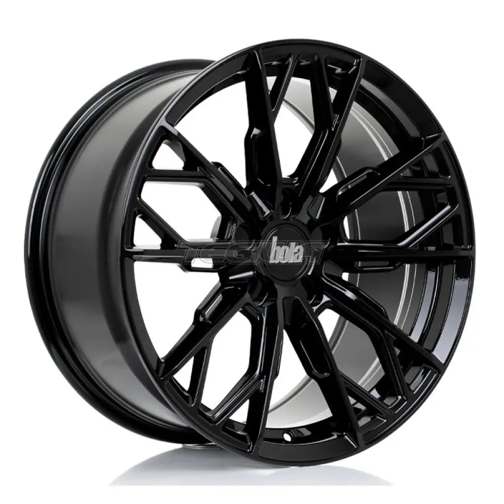 BOLA FLS Alloy Wheel 18x8 5x120 ET25 To 50 72.5mm CB Gloss Black