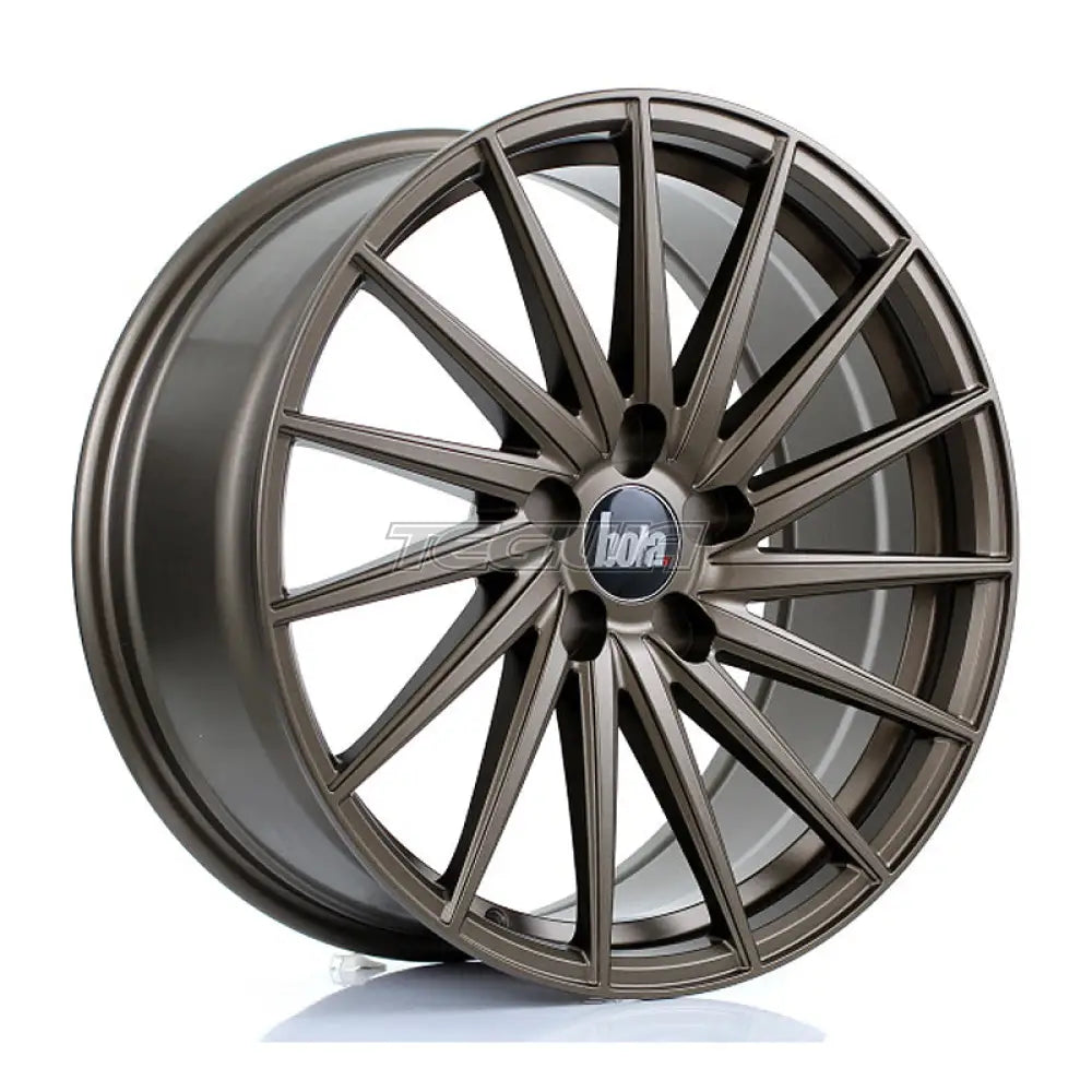 BOLA ZFR Alloy Wheel 19x8.5 5x110 ET25 To 45 72.6mm CB Matt Bronze