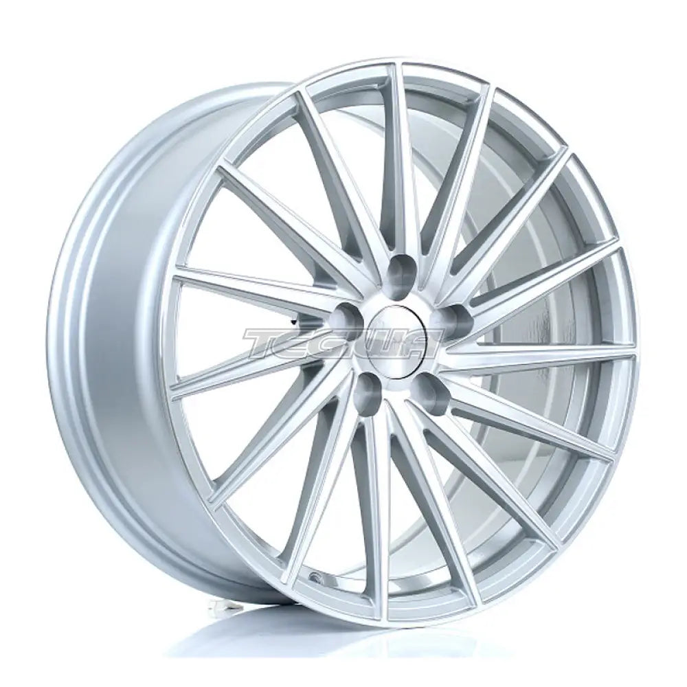BOLA ZFR Alloy Wheel 19x8.5 5x114 ET25 To 45 72.6mm CB Silver Polished Face
