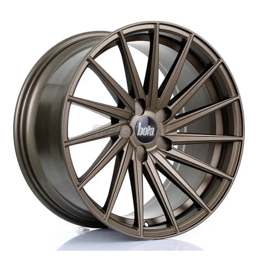 BOLA ZFR Alloy Wheel 19x9.5 5x110 ET25 To 45 72.6mm CB Matt Bronze