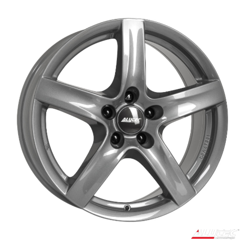 ALUTEC Grip Alloy Wheel 16x7 ET48 5x108 Graphite 70.1mm CB