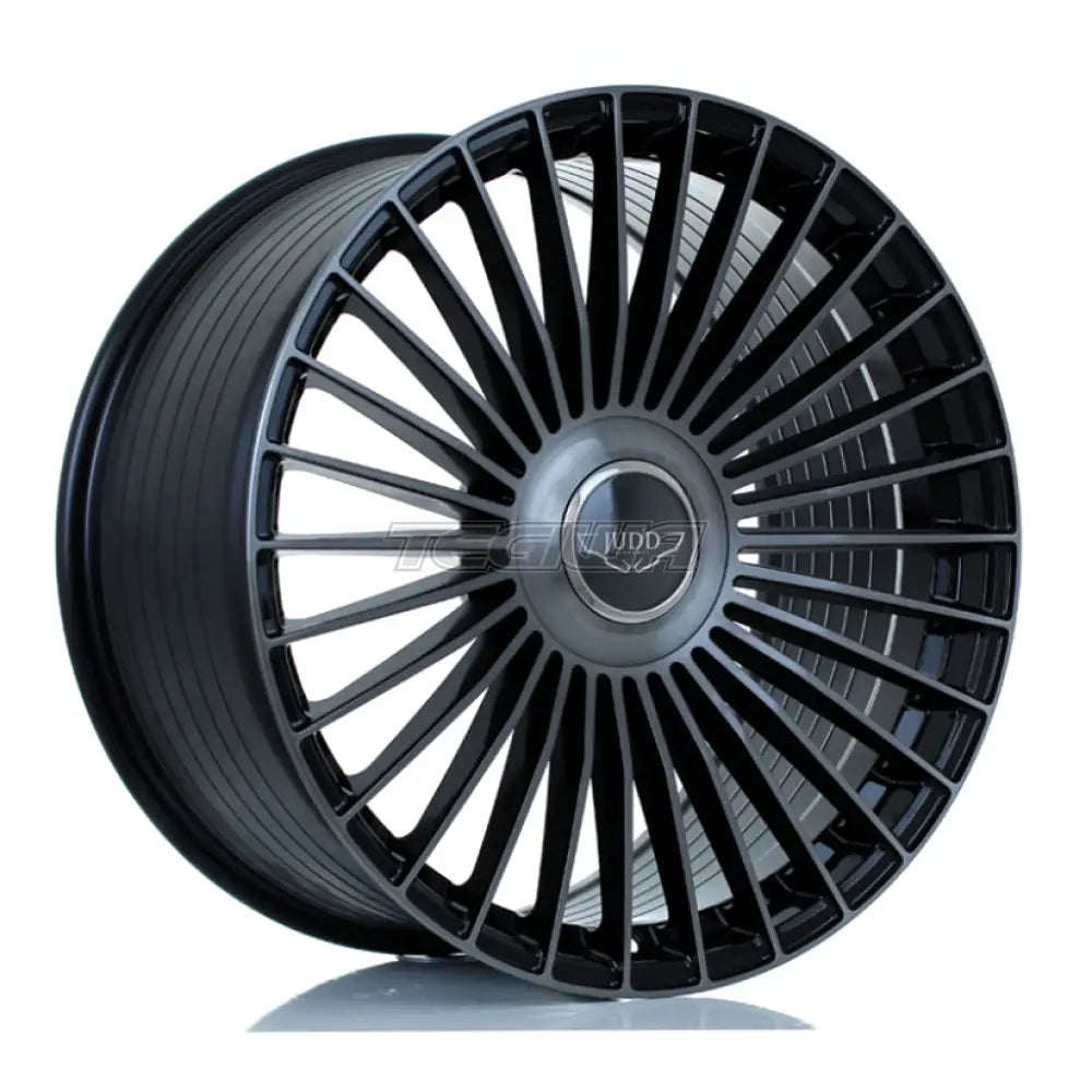 JUDD JSF9 Alloy Wheel 21x10.5 ET15 TO 50 5x115 Gloss Black Titanium Brushed 72.6mm CB