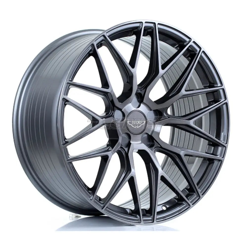 JUDD Model One Alloy Wheel 20x10.5 ET25 TO 45 5x120 Titanium Brushed 72.6mm CB
