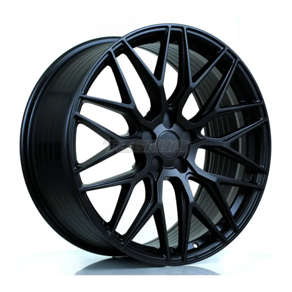 JUDD Model One Alloy Wheel 21x9.5 ET25 TO 50 5x130 Satin Black 72.6mm CB