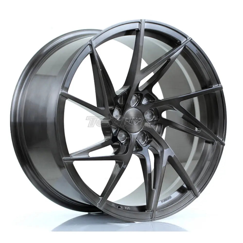 JUDD Model Two Forged Alloy Wheel 20x10.5 ET20 TO 45 5x120 Hand Brushed Titanium 72.6mm CB
