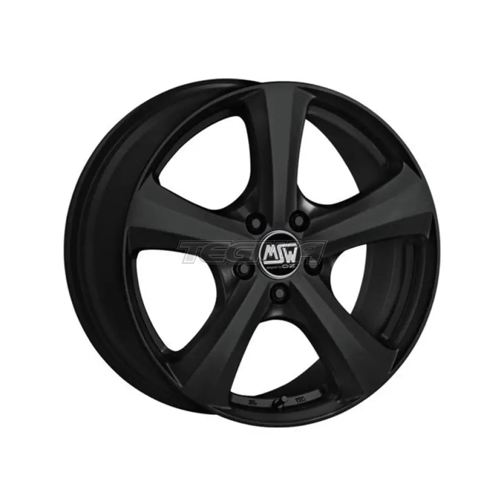 MSW All Season 19 W Alloy Wheel 16x7 ET47 5x112 Matt Black 66.6mm CB