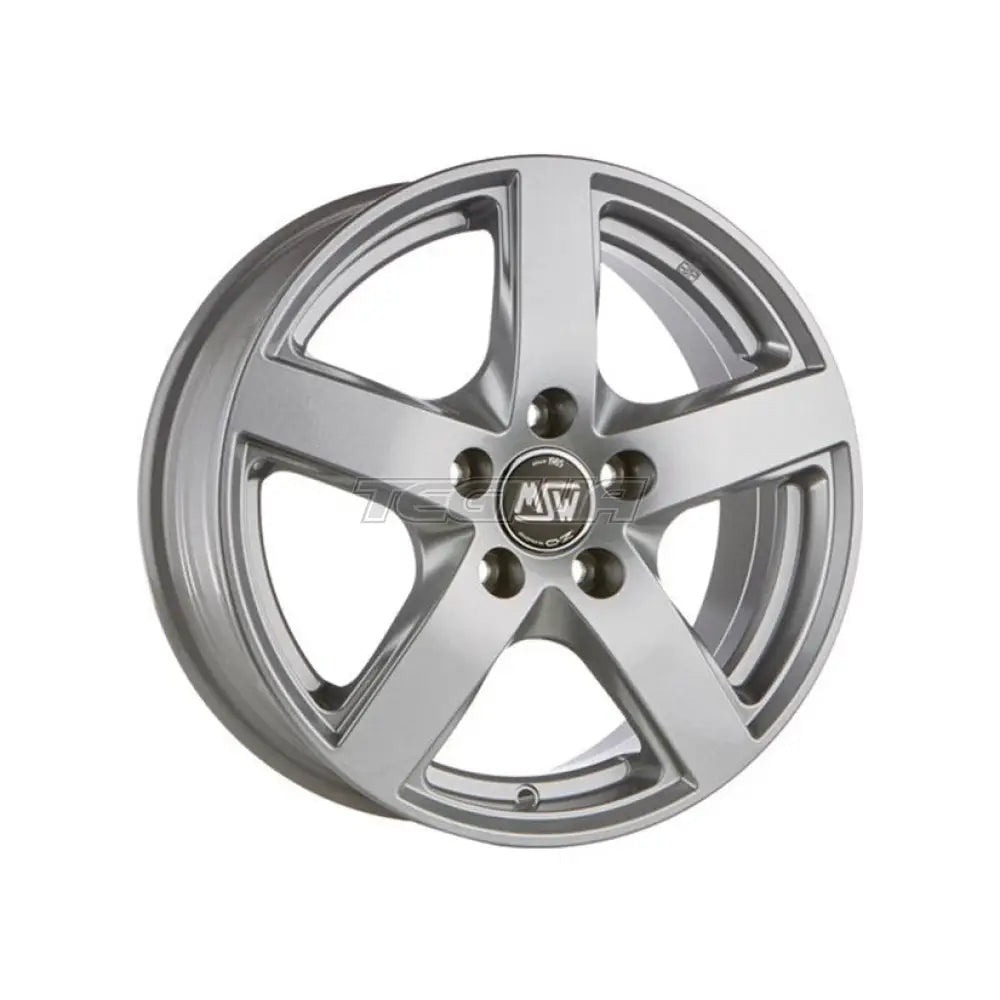 MSW All Season 55 Alloy Wheel 17x7.5 ET28 5x112 Full Silver 66.6mm CB