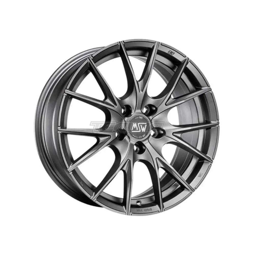 MSW Avantgarde 25 Alloy Wheel 17x7 ET42 4x100 Matt Titanium 63.4mm CB