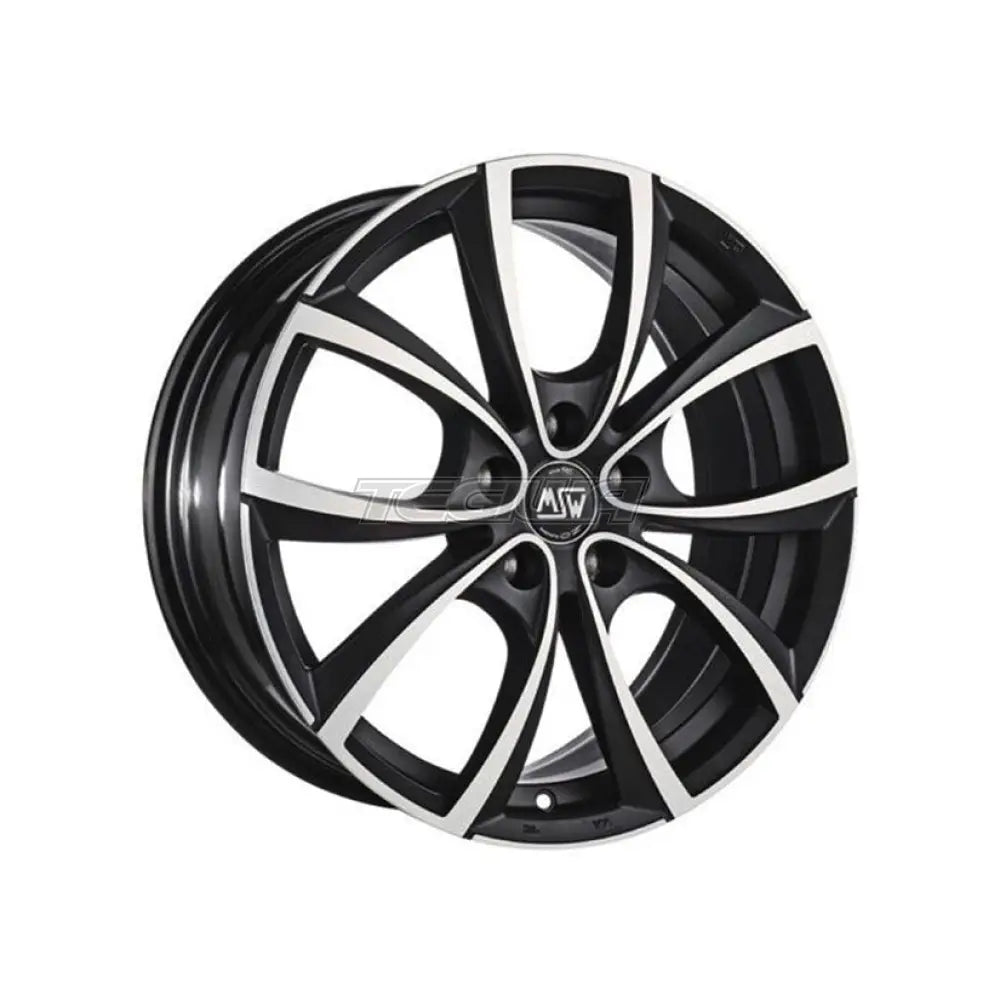MSW Avantgarde 27 Alloy Wheel 17x7.5 ET45 5x114.3 Matt Dark Titanium Full Polished 73mm CB