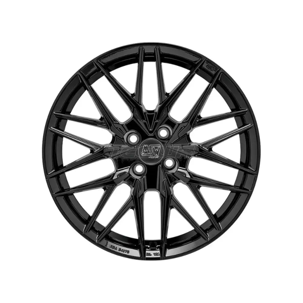 MSW Avantgarde 50-4 Alloy Wheel 17x7 ET32 4x108 Gloss Black 65.1mm CB