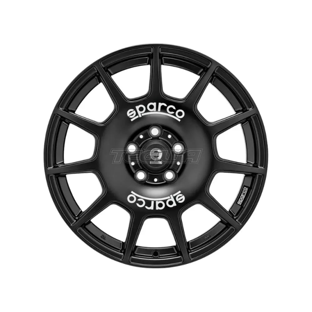 SPARCO Sparco Terra Alloy Wheel 16x7 ET35 5x100 Matt Black White Lettering 63.4mm CB