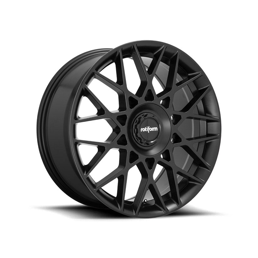 Rotiform BLQ-C Alloy Wheel 19x8.5 ET45 5x114.3~5x108 Satin Black 72.6mm CB