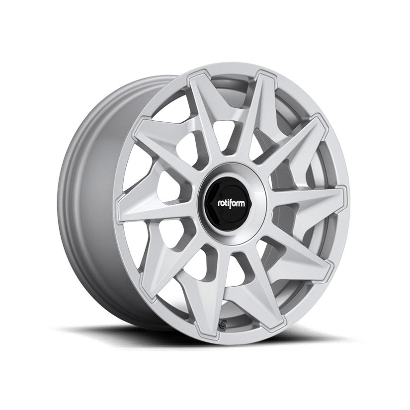 Rotiform CVT Alloy Wheel 18x8.5 ET35 5x100~5x112 Gloss Silver 66.6mm CB