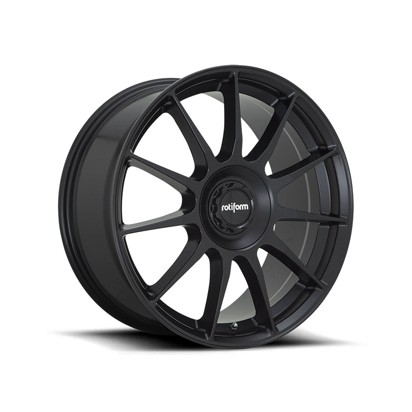 Rotiform DTM Alloy Wheel 20x10 ET40 5x120~5x112 Satin Black 72.5mm CB