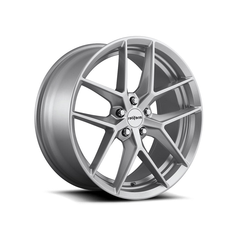 Rotiform FLG Alloy Wheel 19x8.5 ET45 5x112 Gloss Silver 66.56mm CB