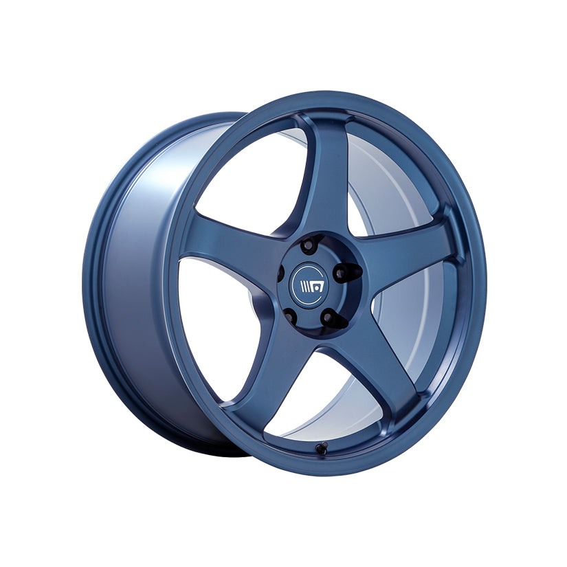 Motegi MR151 Alloy Wheel 18x9.5 ET40 5x114 Satin Metallic Blue 72.56mm CB