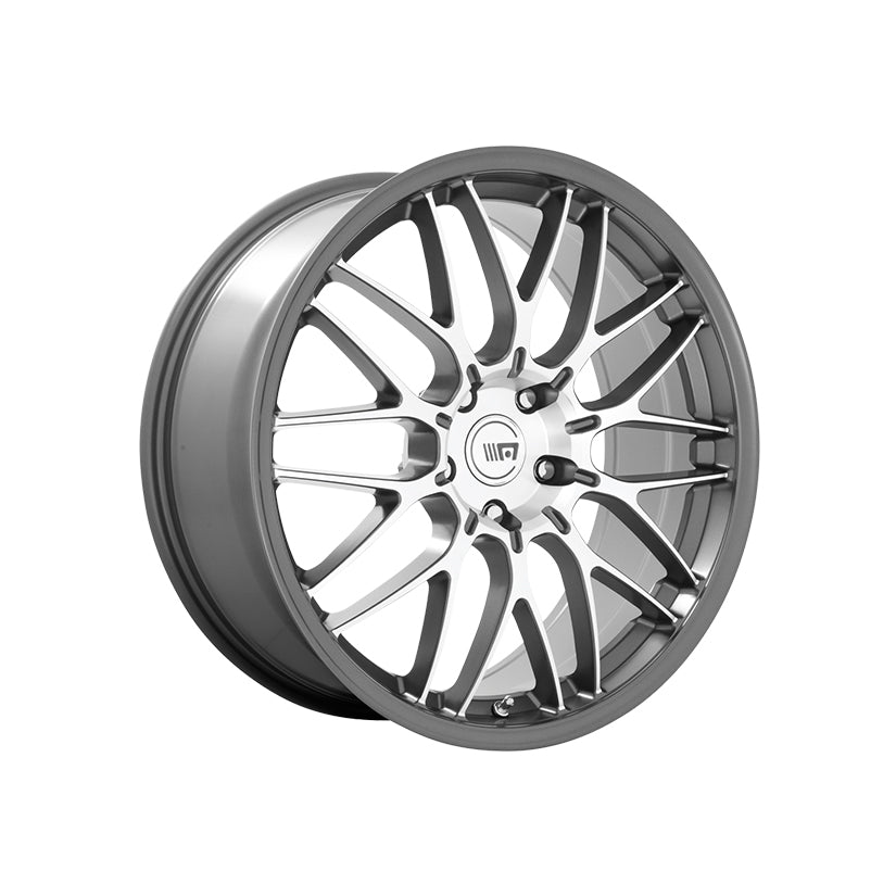 Motegi MR153 Alloy Wheel 20x8.5 ET45 5x112 Machined Gunmetal 66.56mm CB