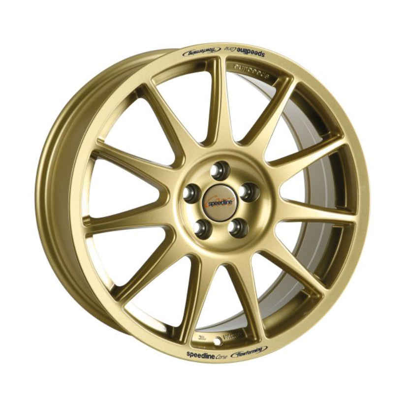 Speedline Corse 2120 Turini Alloy Wheel 17x7 ET16 4x108 Gold