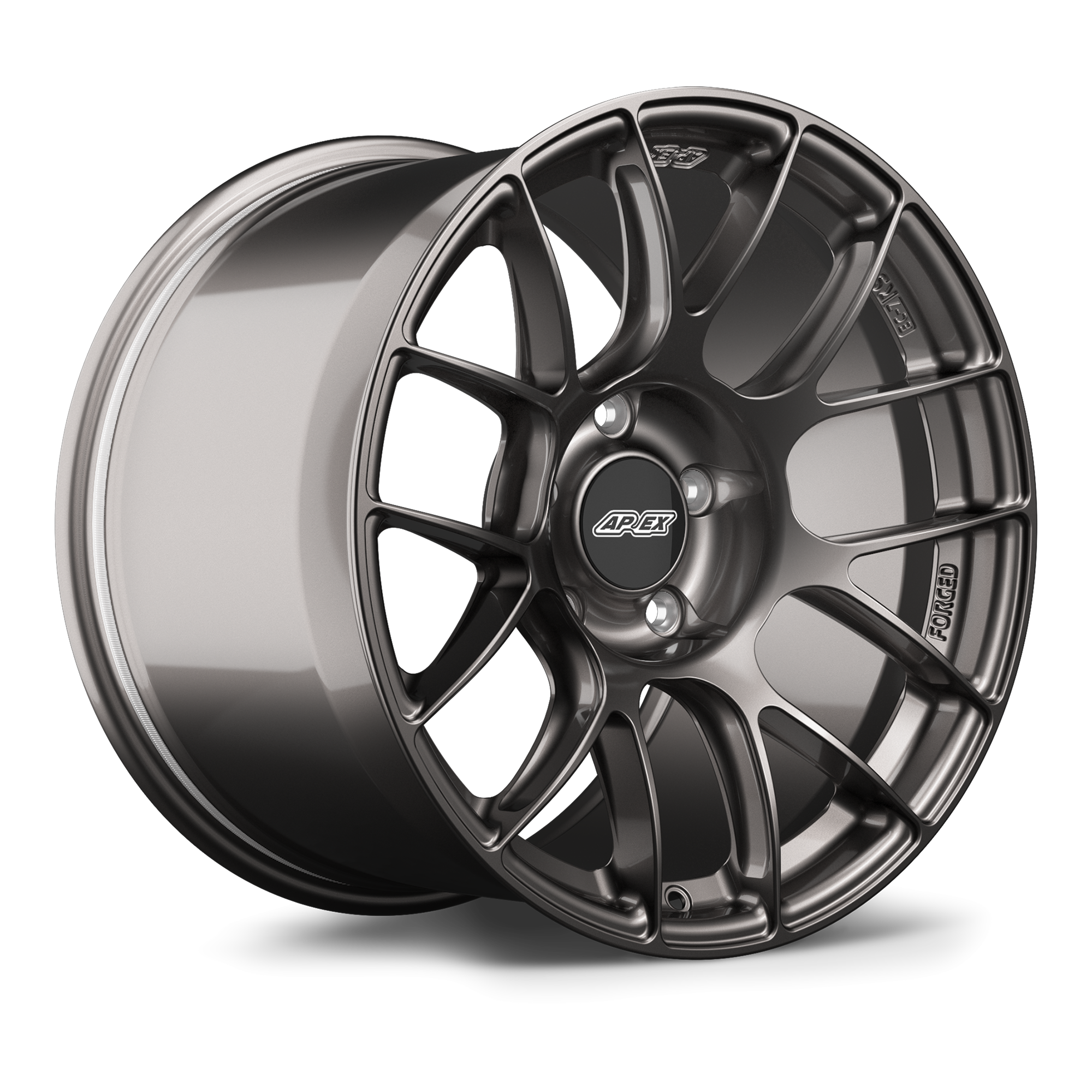 Apex EC-7RS Forged Alloy Wheel 18x11 ET38 5x120.65 Anthracite 70.3mm CB